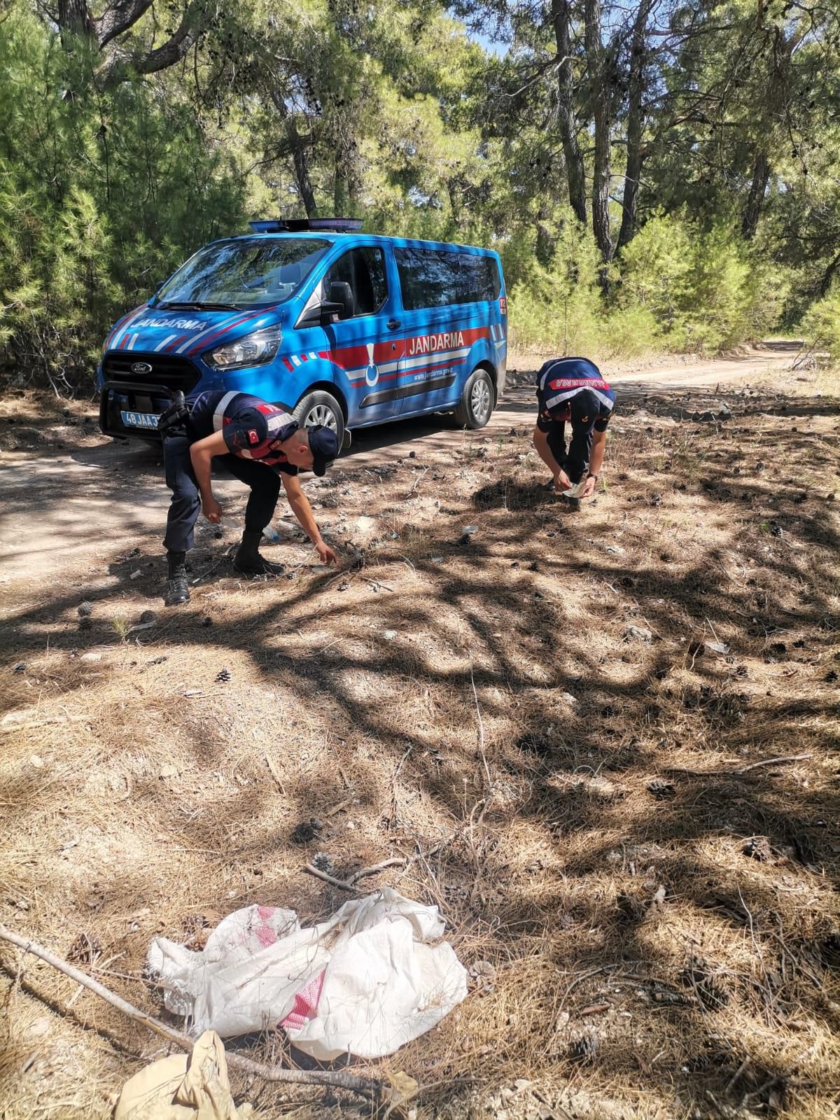 Muğla\'da jandarma ekipleri orman yangınlarına karşı devriye görevi yapıyor