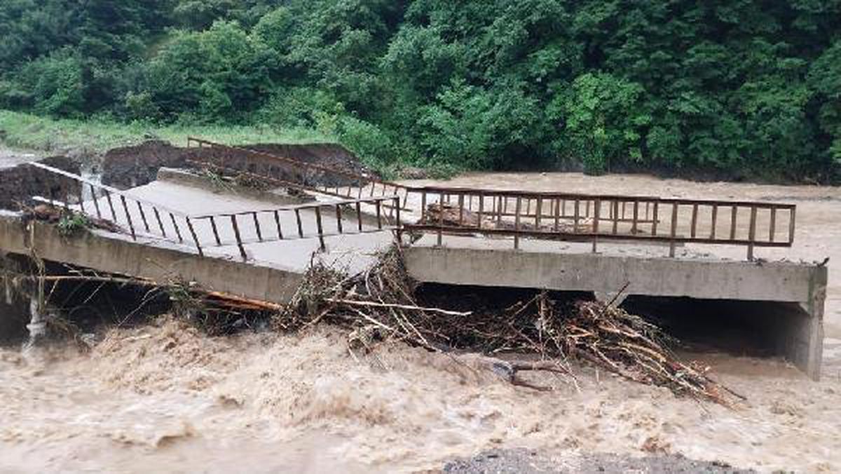 Ordu'da dere taştı; 2 iş yerini ve 10 evi su bastı (3)