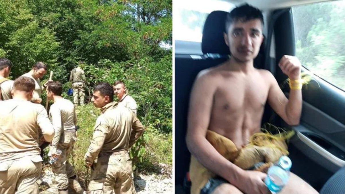 Ormanda kaybolan ve 8 gündür aranan 20 yaşındaki Şehmus sağ olarak bulundu