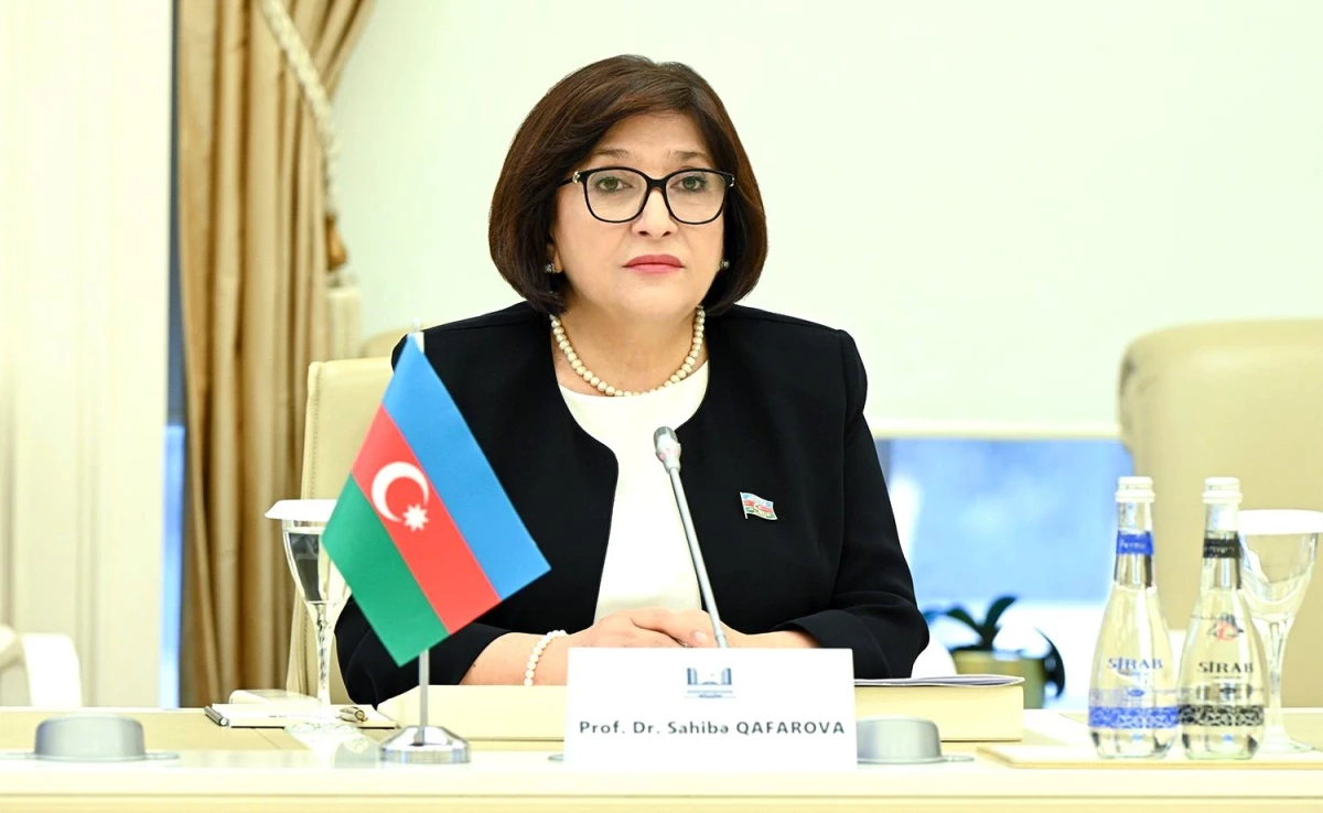 Aile ve Sosyal Hizmetler Bakanı Yanık, Azerbaycan Milli Meclis Başkanı Gafarova ile görüştü