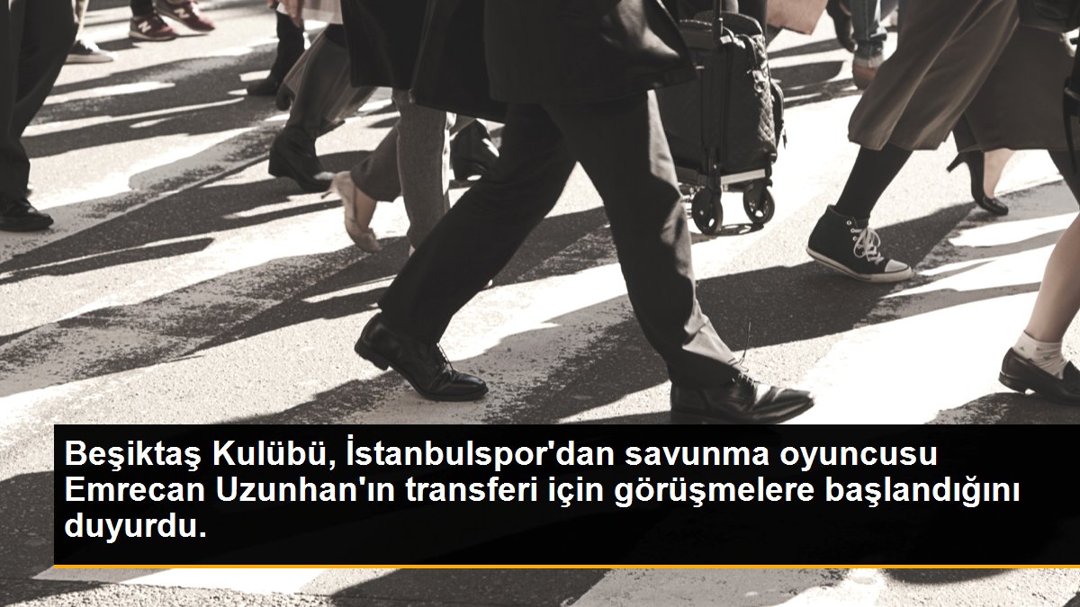 Beşiktaş Kulübü, İstanbulspor\'dan savunma oyuncusu Emrecan Uzunhan\'ın transferi için görüşmelere başlandığını duyurdu.