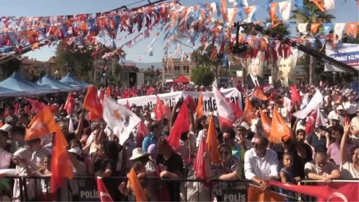 Binali Yıldırım: "(Terörle mücadele) Recep Tayyip Erdoğan ile beraber bölgenin huzur bölgesi olması için var gücümüzle çalışıyoruz"