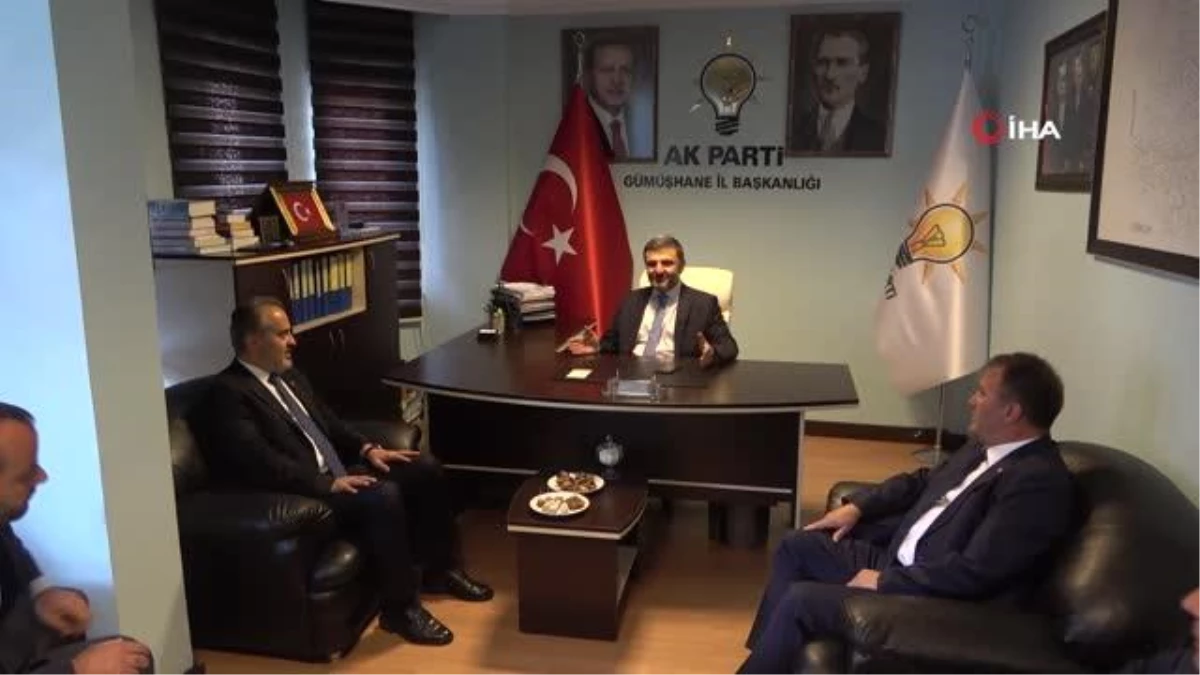 Bursa Büyükşehir Belediye Başkanı Aktaş\'tan Gümüşhane\'ye ziyaret