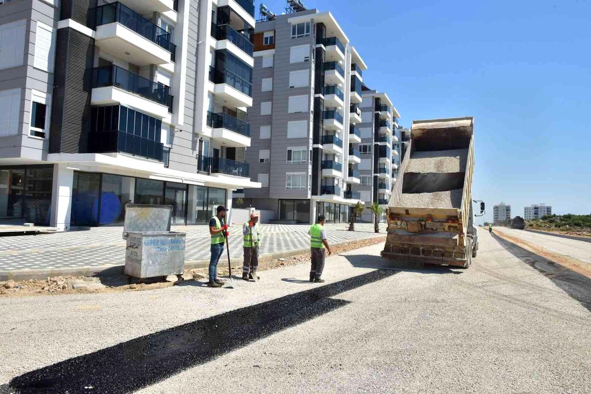 Çankaya Mahallesi\'ne sathi asfalt
