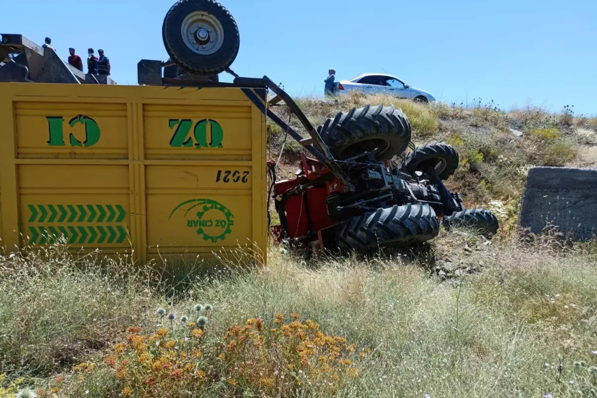 Son Dakika | Elazığ'da devrilen traktörün altında kalan genç öldü