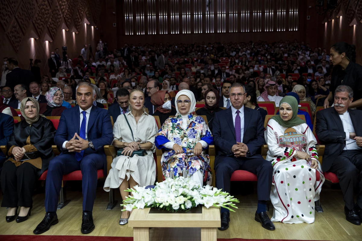 Emine Erdoğan, Filistin Gençlik Orkestrası ve CSO sanatçılarının "Barış Konseri"ni izledi (2)