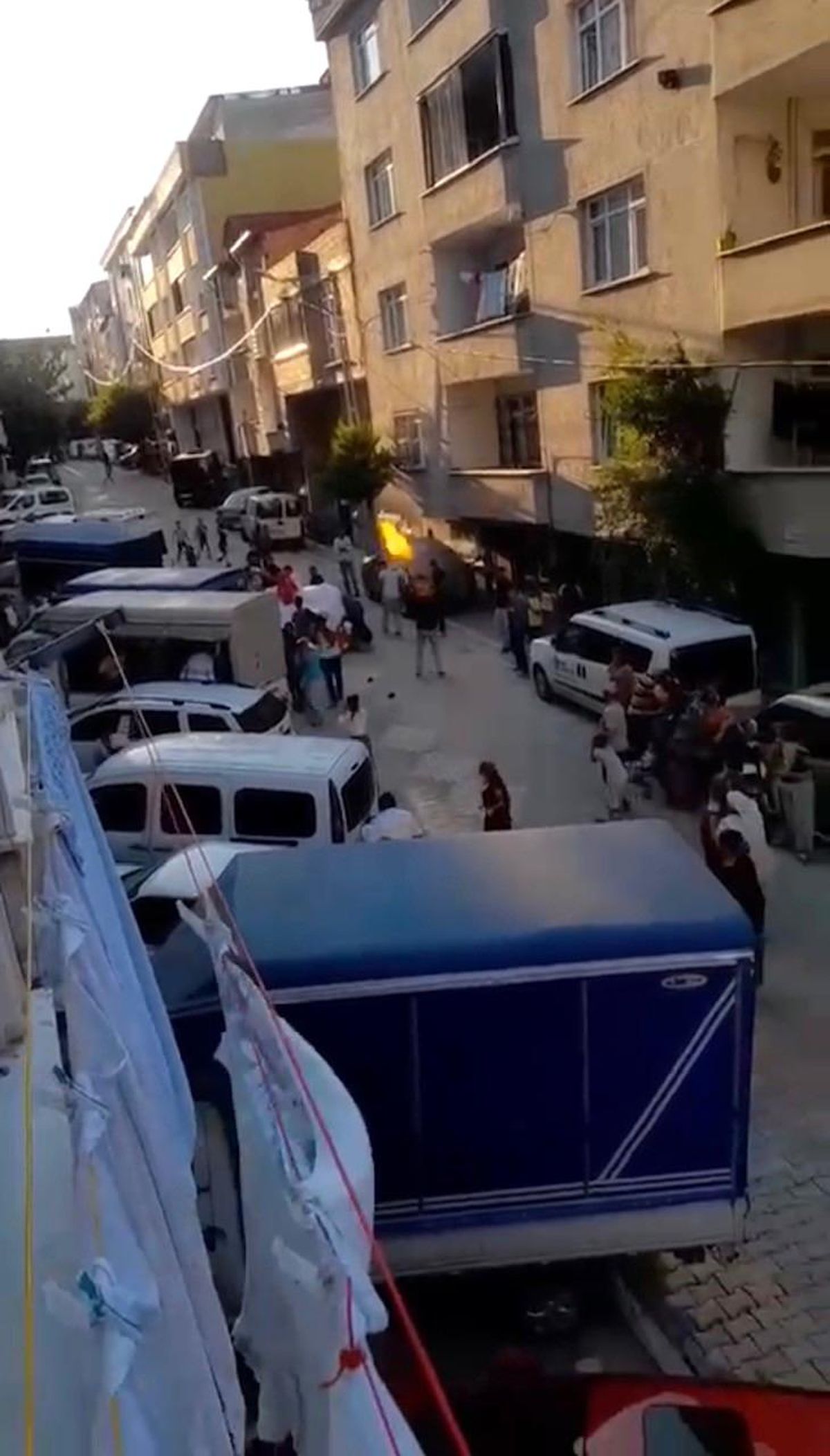 Gelin getirme töreninde maganda dehşet saçtı