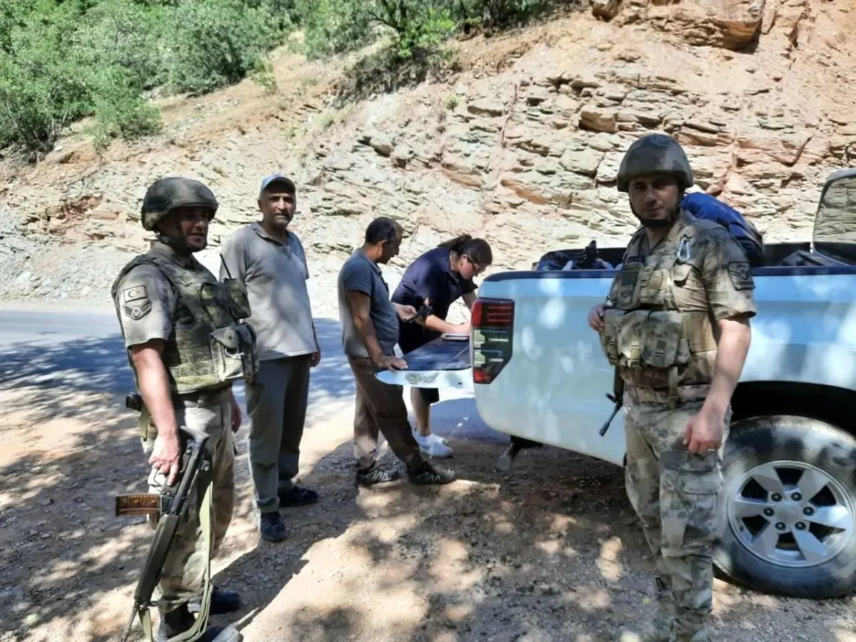 Tunceli\'de tırıvırı ve serpme ile av yapan 4 kişiye 21 bin lira para cezası