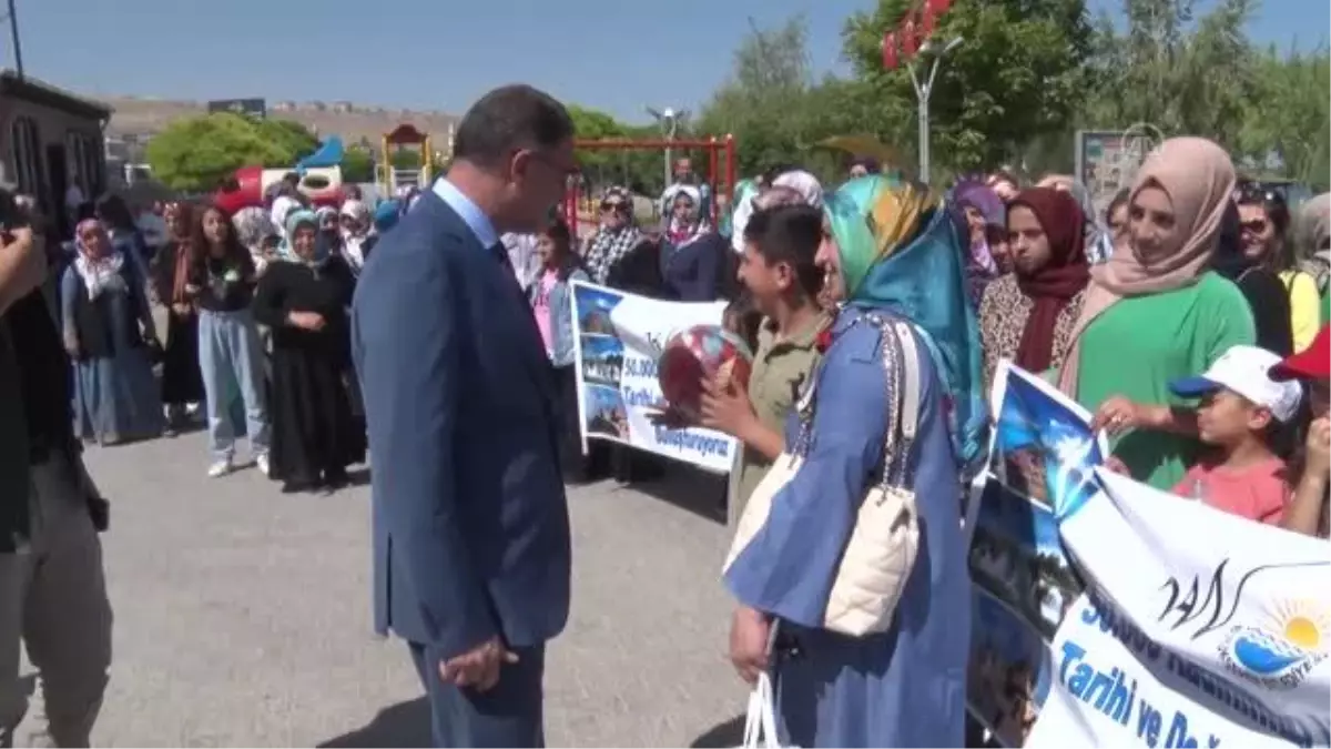 5 bin kadın kentin tarihi ve doğal güzellikleriyle buluşturuldu