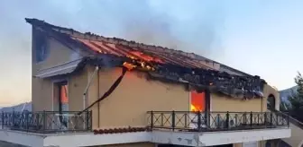 Atina'daki orman yangını ikinci gününde devam ediyor