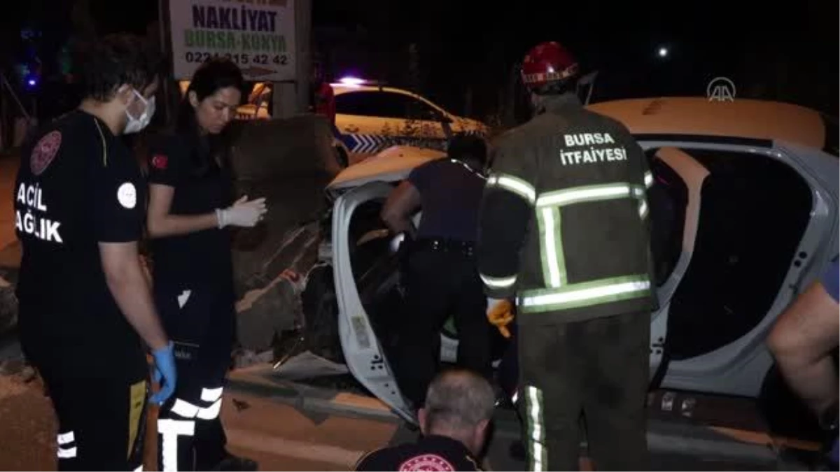 Son dakika haberleri | Bursa\'daki kazada 1 kişi öldü 2 kişi ağır yaralandı