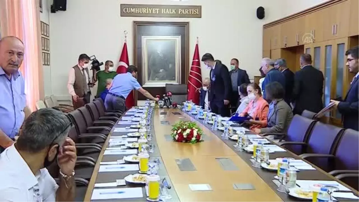 CHP'li Altay, sağlık çalışanları örgütlerinin temsilcileriyle bir araya geldi