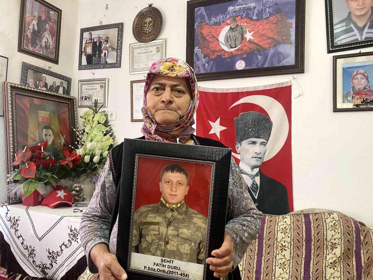 Son dakika yerel: Dağlıca'da şehit olan Fatih Duru'nun annesi: 'Kanımız yerde kalmadı'