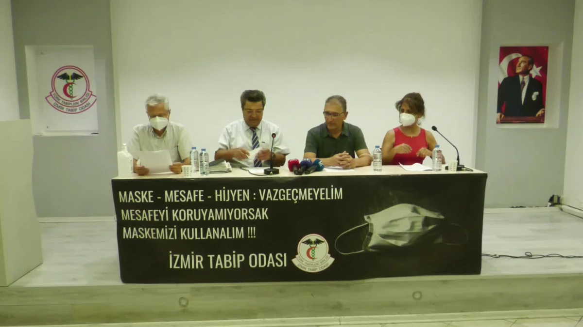 İzmir Tabip Odası: "Maske Zorunlu, Hes Kodu Yeniden İşlevsel Hale Getirilmeli"