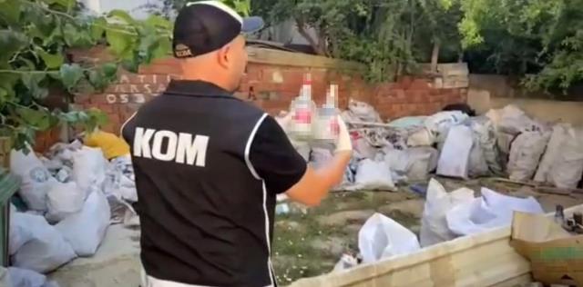 KOM'dan sahte içki şebekesine nefes kesen operasyon! Litrelerce alkol üreten 32 kişi gözaltında