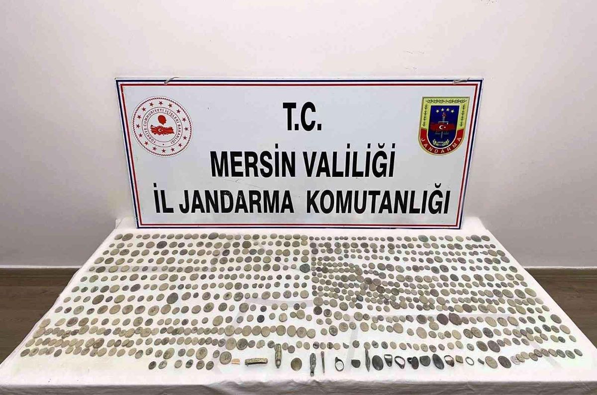 Son dakika haberi | Mersin\'de tarihi eser operasyonu