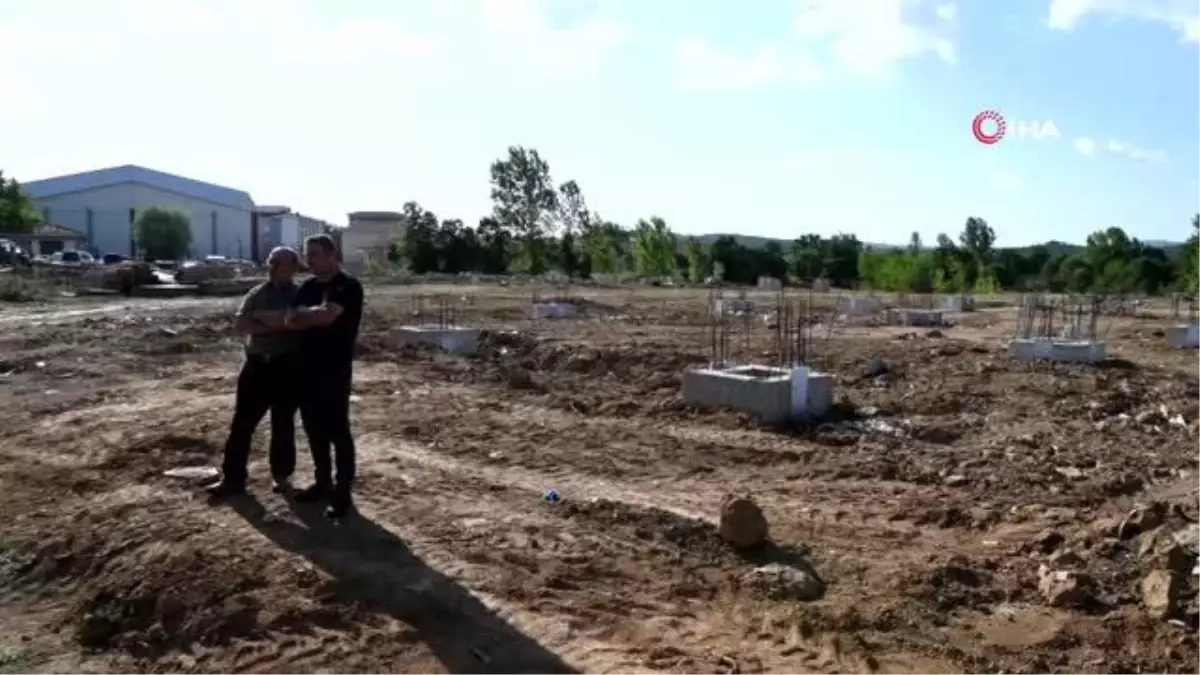 Milletvekili Turan, sanayi sitesi inşaatını inceledi