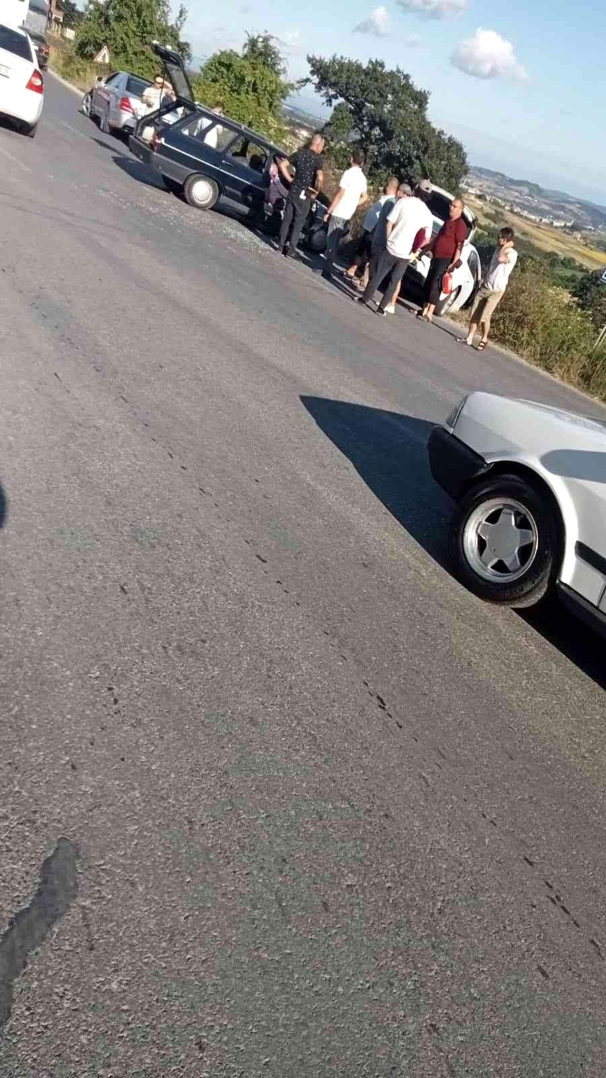 Son dakika haberi: Sakarya\'da iki otomobil çarpıştı: 6 yaralı