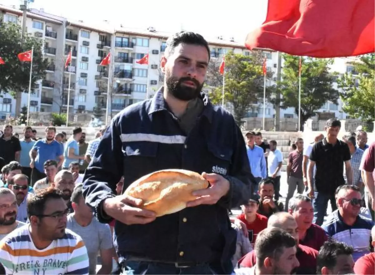 Sivas\'ta Demir Çelik Fabrikası işçileri, maaşlarını alamayınca isyan bayrağını çekti! İşçiler fabrikaya kayyum atanmasını talep etti