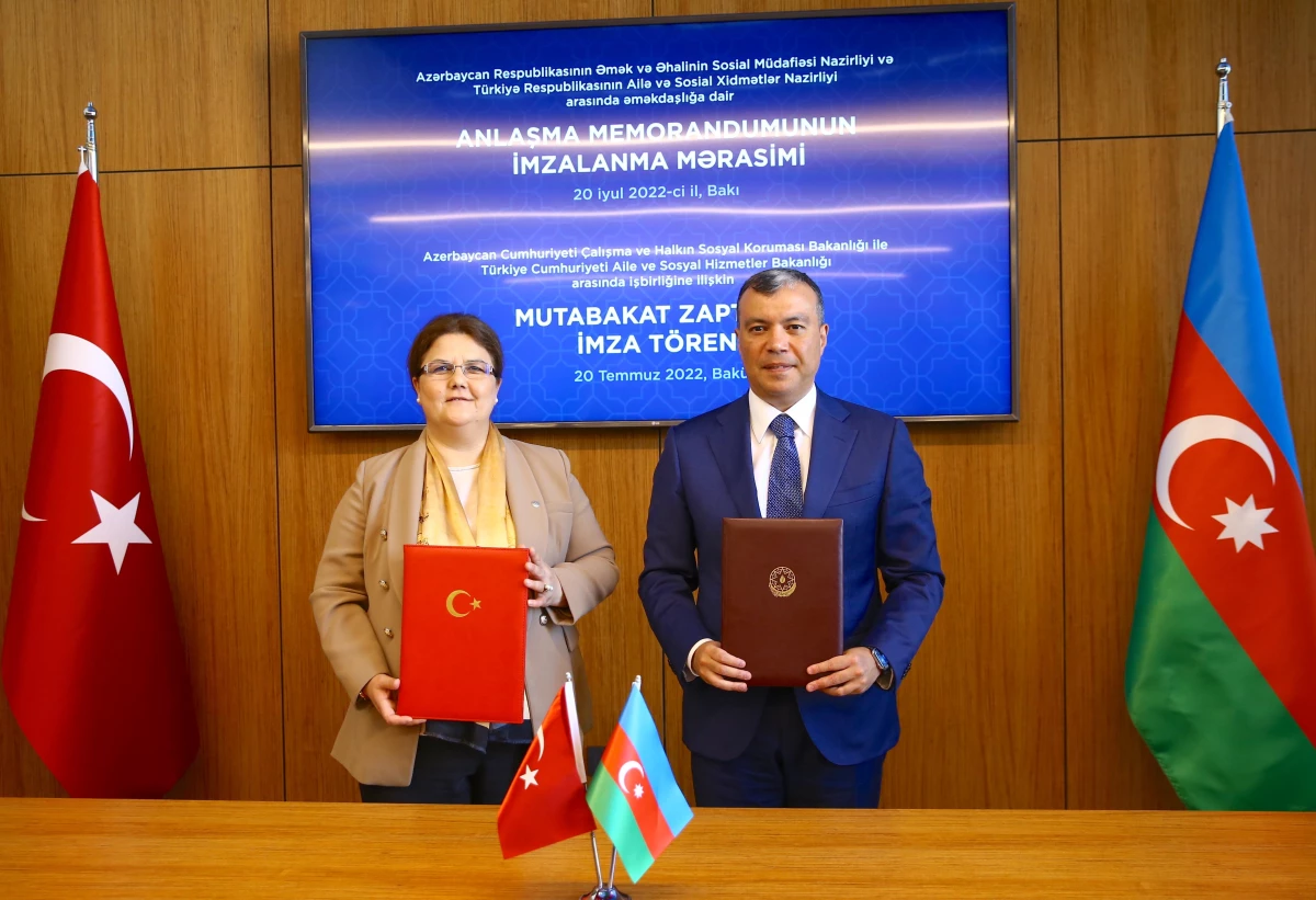 Türkiye ve Azerbaycan arasında "sosyal hizmetler" alanında iş birliği yapılacak