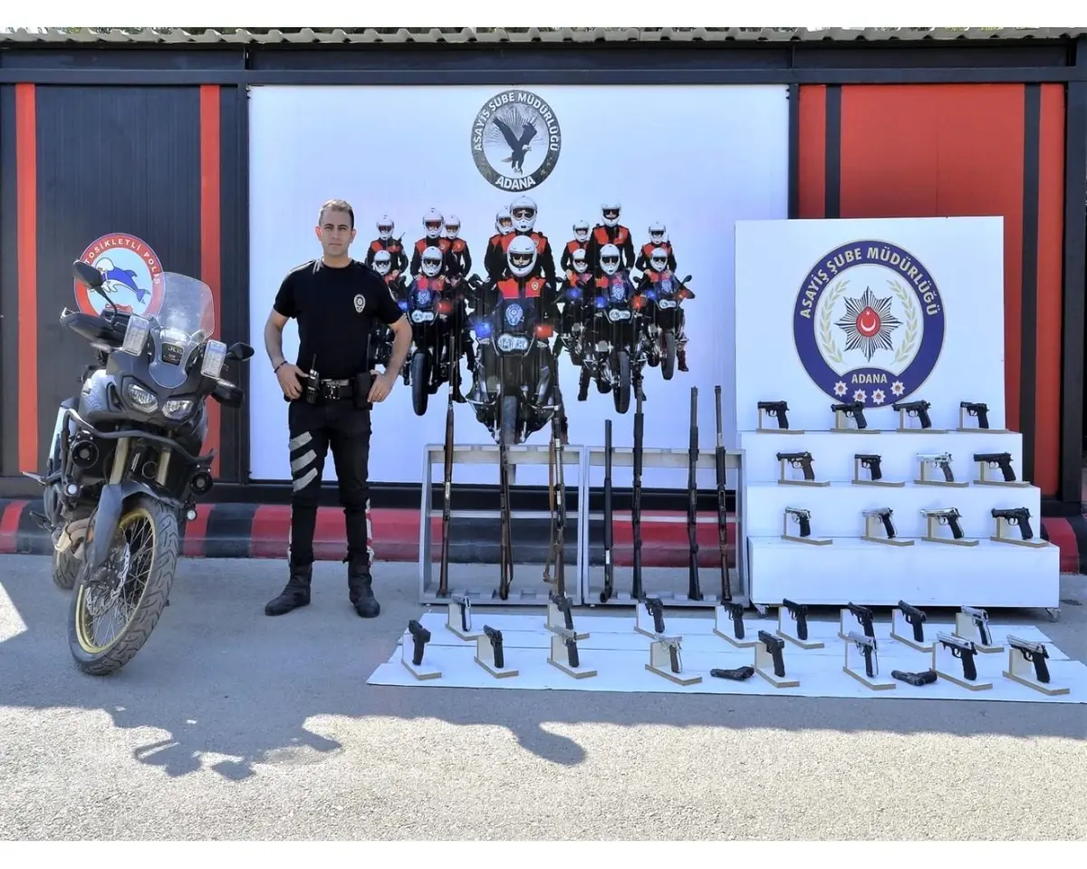Adana\'da bir haftalık uygulamada 77 silah ele geçirildi