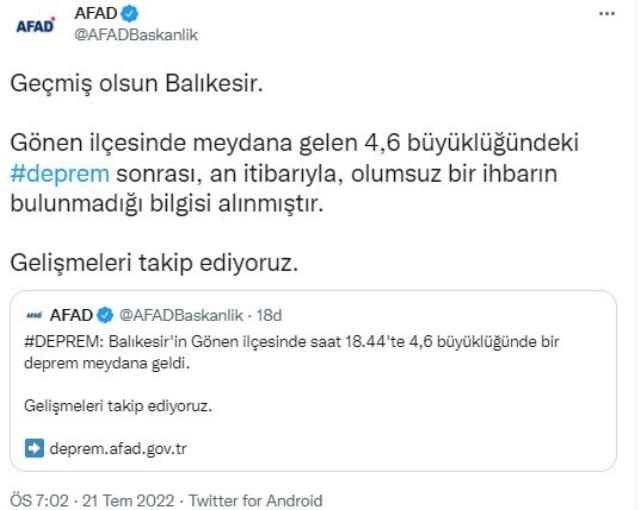 Balıkesir'de 4.6'lık deprem! Sarsıntı İstanbul'un ve çevre illerinden de hissedildi