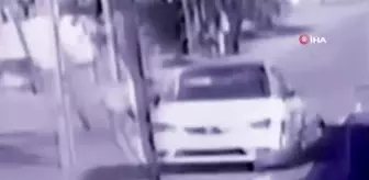 Başakşehir'de ilginç otomobil hırsızlığı kamerada