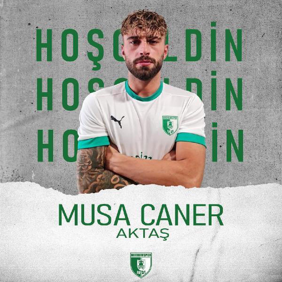 Bodrumspor\'da Musa Caner tamam
