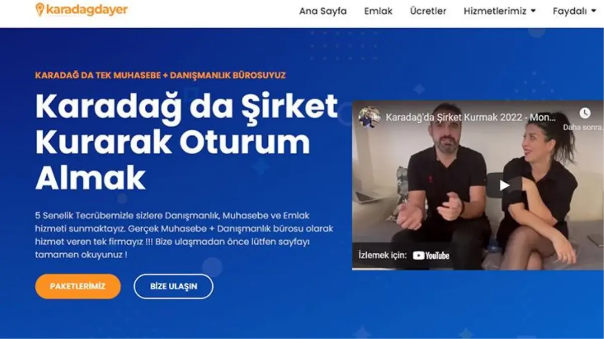 ÇINAR ŞAHİN : Türklerin yeni gözdesi Karadağ