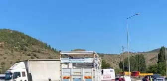 Kamyonun çarptığı motosikletin sürücüsü öldü