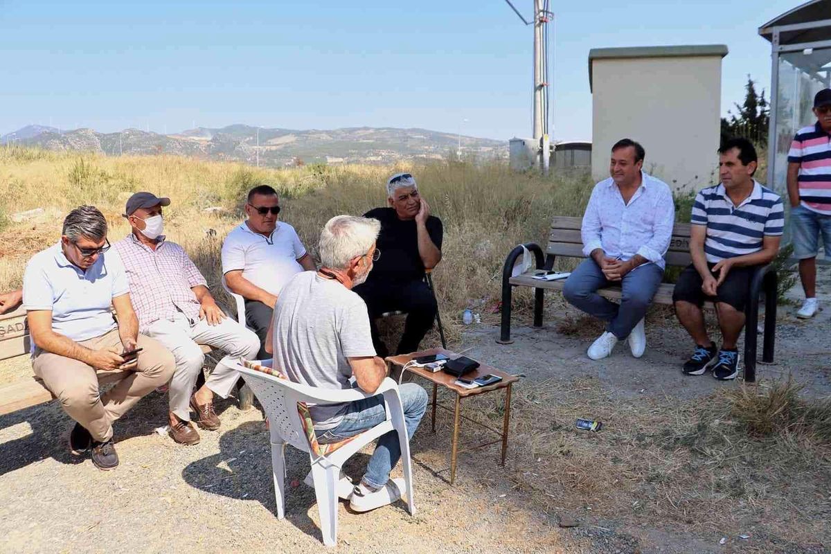 Kuşadası Belediyesi yöneticilerinden Uydukent\'e ziyaret