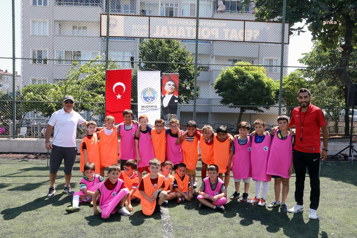 Mudanya Yaz Spor Okulları\'nda Sertifika Sevinci