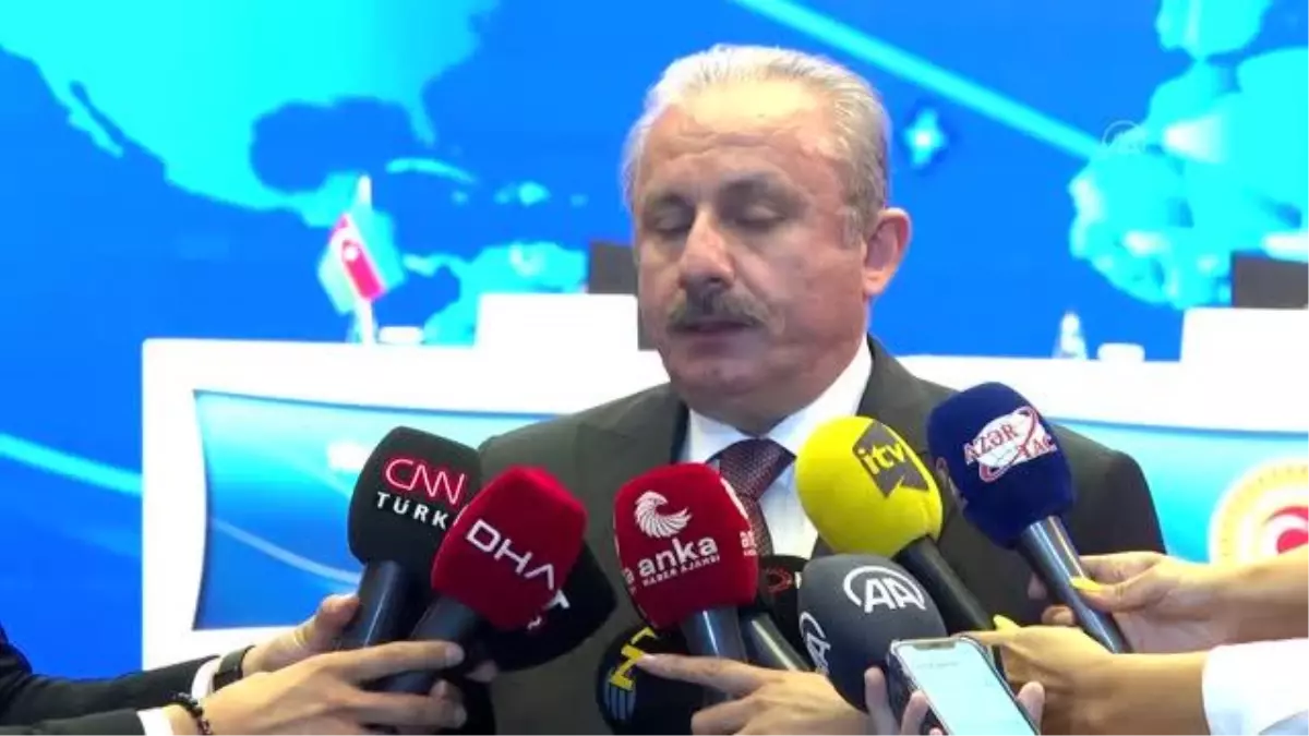 TBMM Başkanı Şentop, basın mensuplarının sorularını yanıtladı