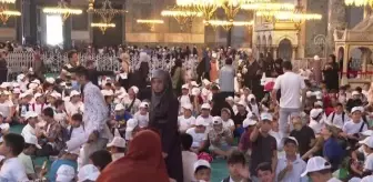 TÜGVA Yaz Okulu Buluşması' Ayasofya-i Kebir Camisi'nde yapıldı