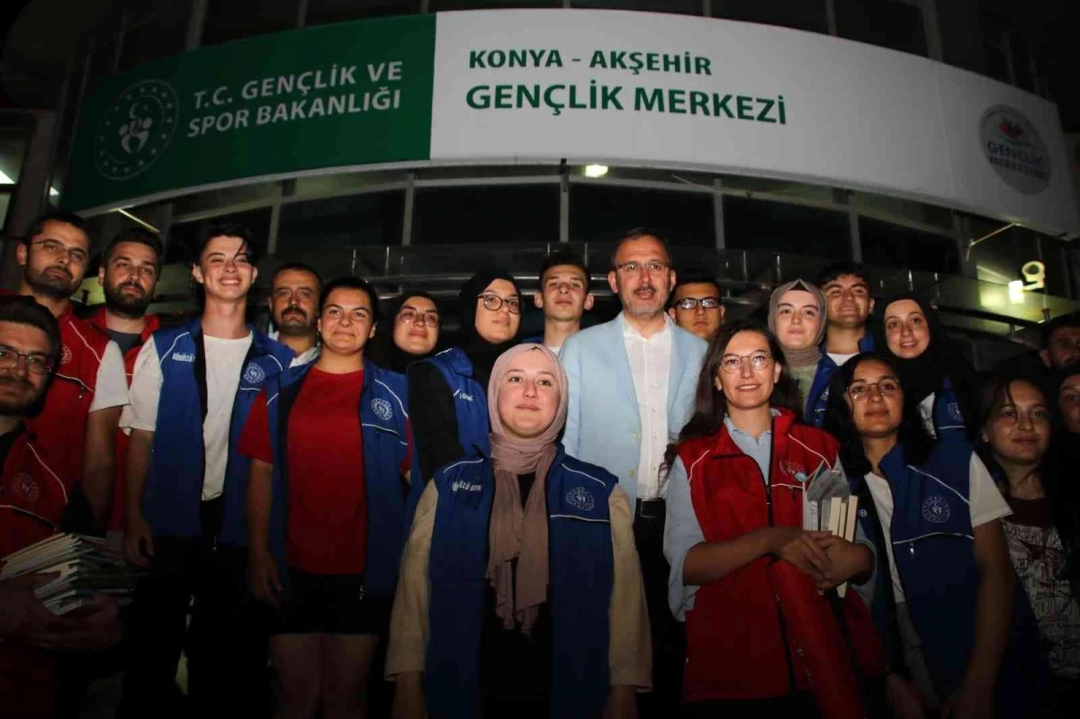 Bakan Kasapoğlu Akşehir\'de incelemelerde bulundu