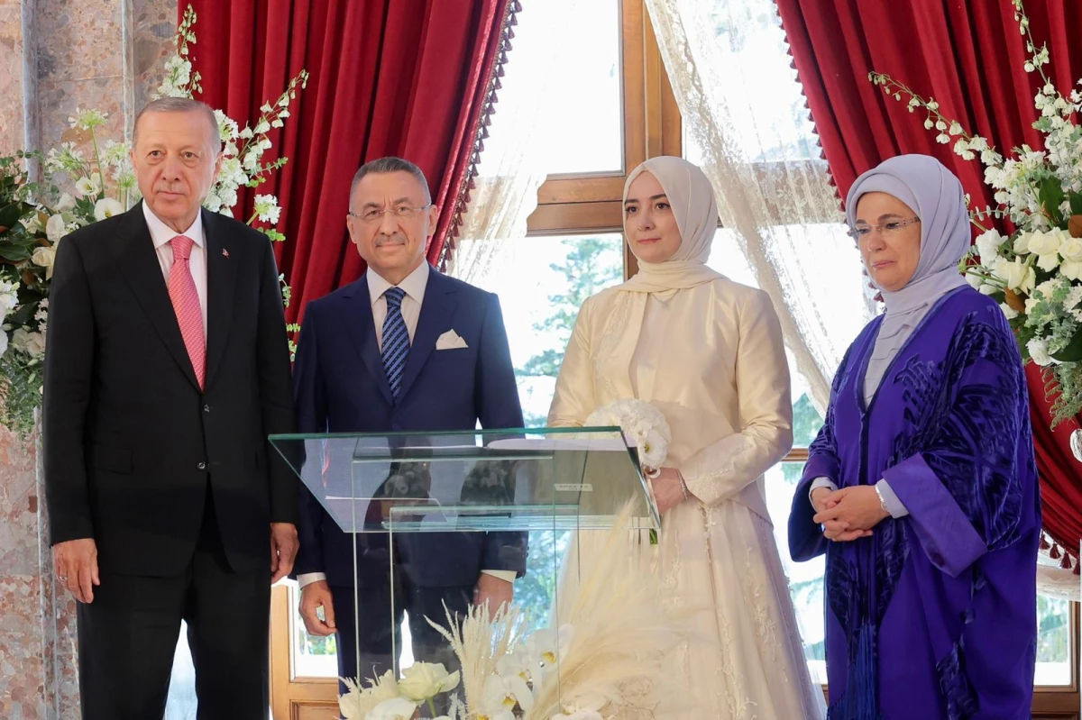 Cumhurbaşkanı Yardımcısı Fuat Oktay, Hümeyra Şahin ile evlendi