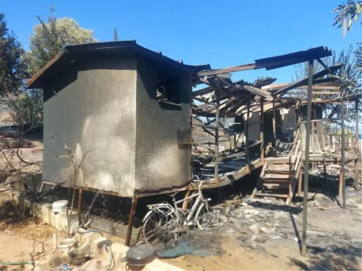 İzmir Seferihisar'da orman yangını (4)