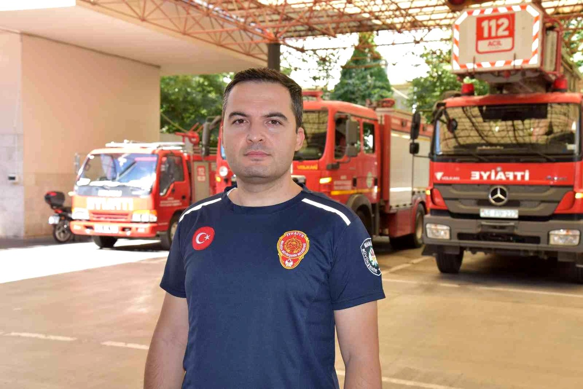 Manisa İtfaiyesi orman yangınlarına karşı vatandaşları uyardı