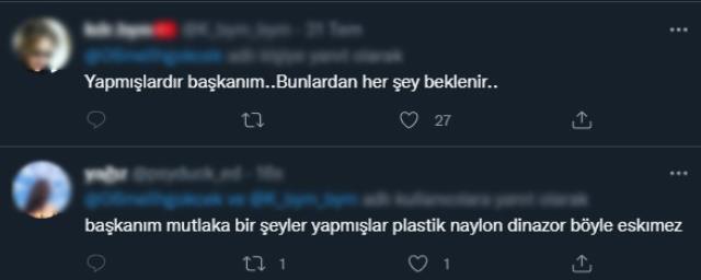 Melih Gökçek, Ankapark'taki dinazora kumpas kurulduğunu iddia etti; altına yapılan yorumlar bomba Melih Gökçek, Ankapark'taki dinazora kumpas kurulduğunu iddia etti; altına yapılan yorumlar bomba
