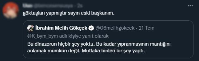 Melih Gökçek, Ankapark'taki dinazora kumpas kurulduğunu iddia etti; altına yapılan yorumlar bomba Melih Gökçek, Ankapark'taki dinazora kumpas kurulduğunu iddia etti; altına yapılan yorumlar bomba