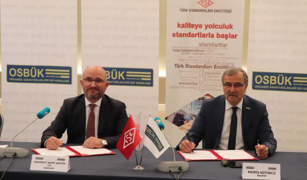 OSBÜK ile TSE arasında \'Yeşil Dönüşüm İşbirliği\' protokolü