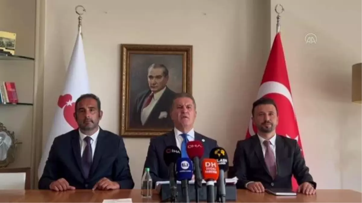 TDP Genel Başkanı Sarıgül, gündemi değerlendirdi Açıklaması