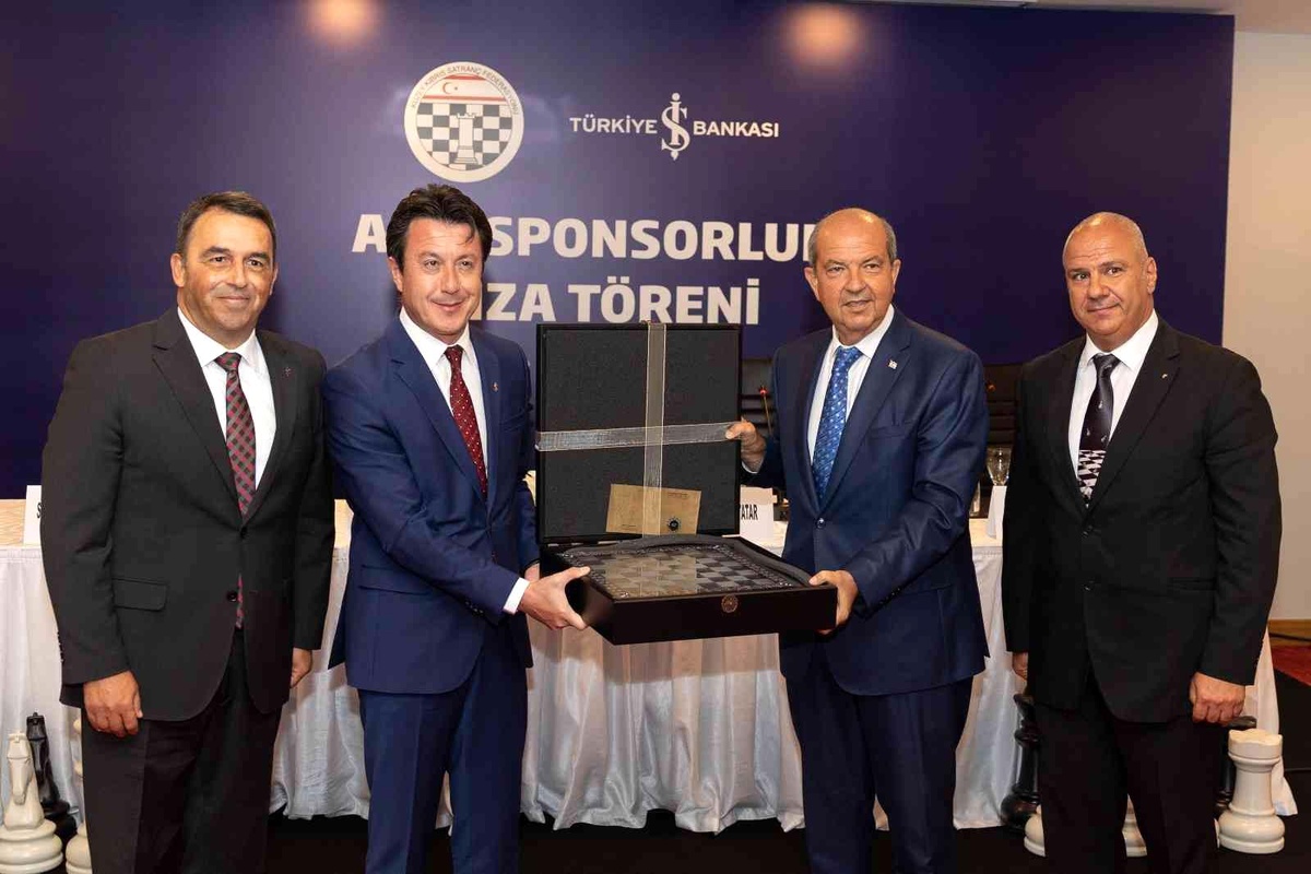 Türkiye İş Bankası ile Kuzey Kıbrıs Satranç Federasyonu\'nun iş birliği devam edecek