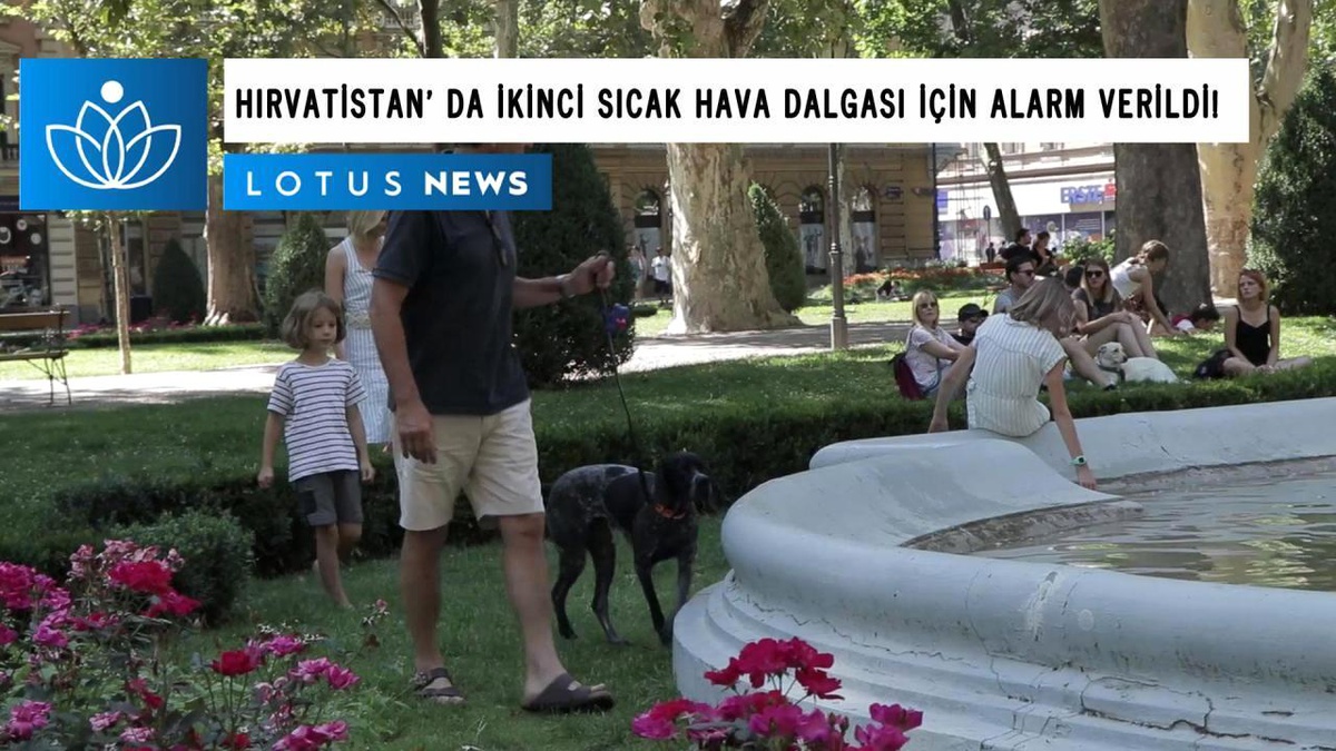Video: Hırvatistan İkinci Sıcak Hava Dalgası İçin Kırmızı Alarm Verdi