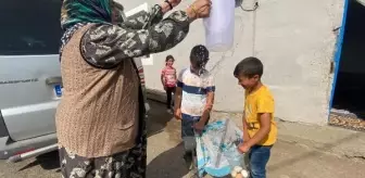 Yağmur yağması için asırlık geleneği canlandırdılar