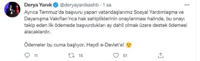 Aile Destek Programı'na çalışanlar ve emekliler de başvurabilecek