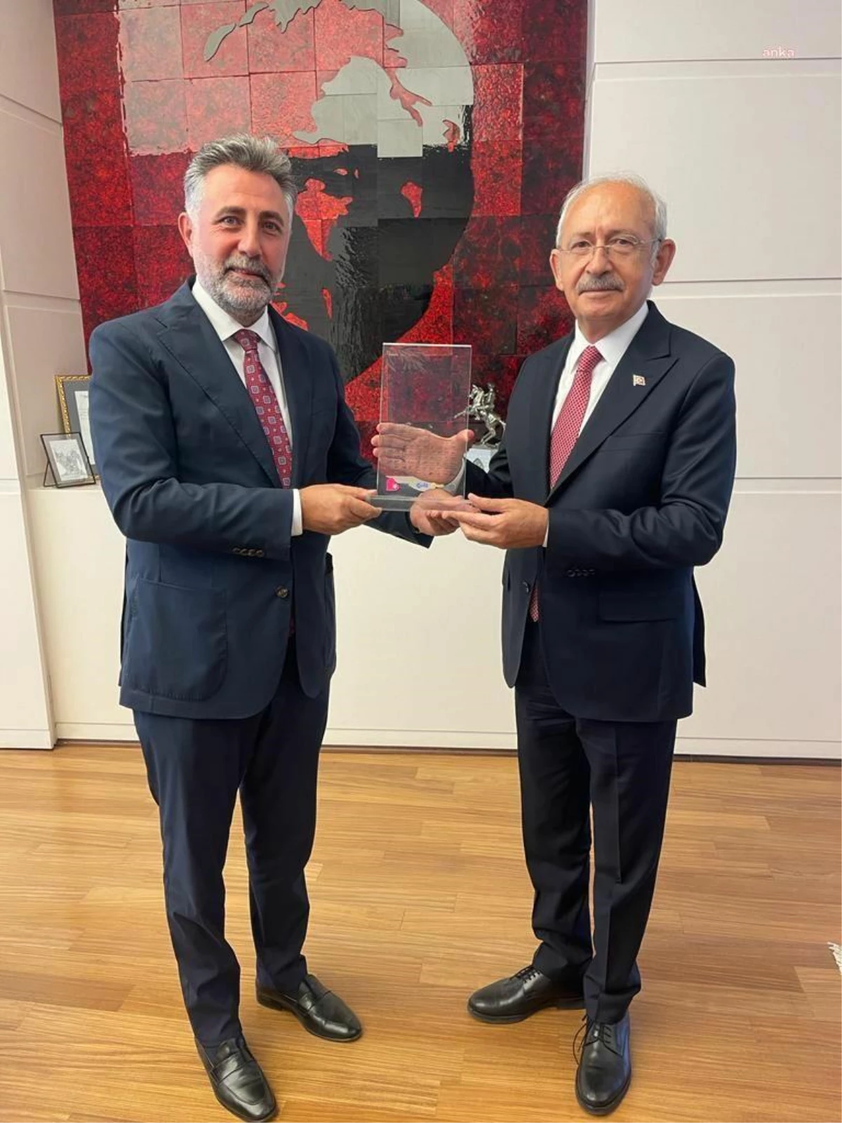 Başkan Sandal\'dan Kılıçdaroğlu\'na ziyaret