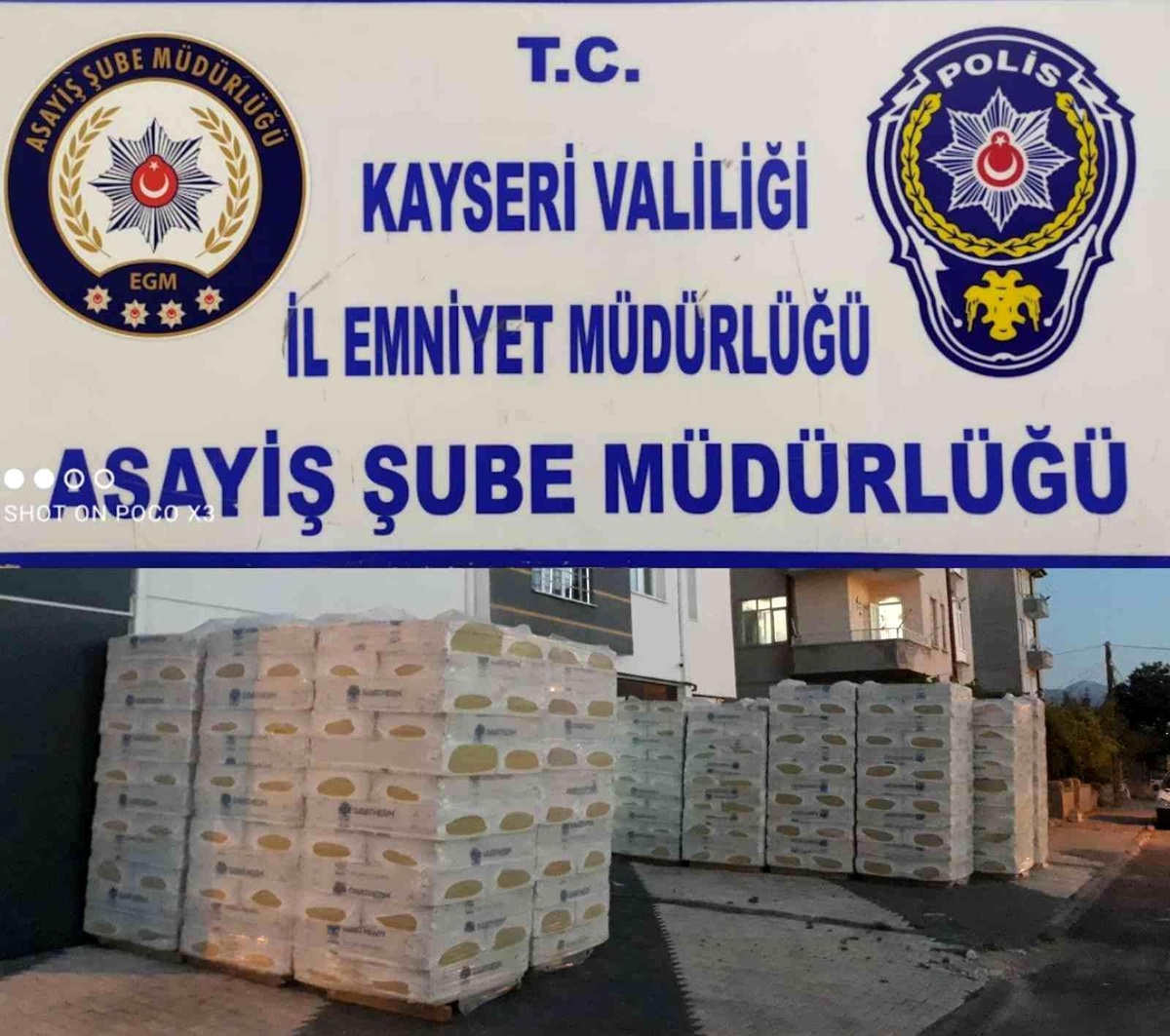 Depodan 450 bin TL\'lik malzeme çalan 2 şüpheli yakalandı
