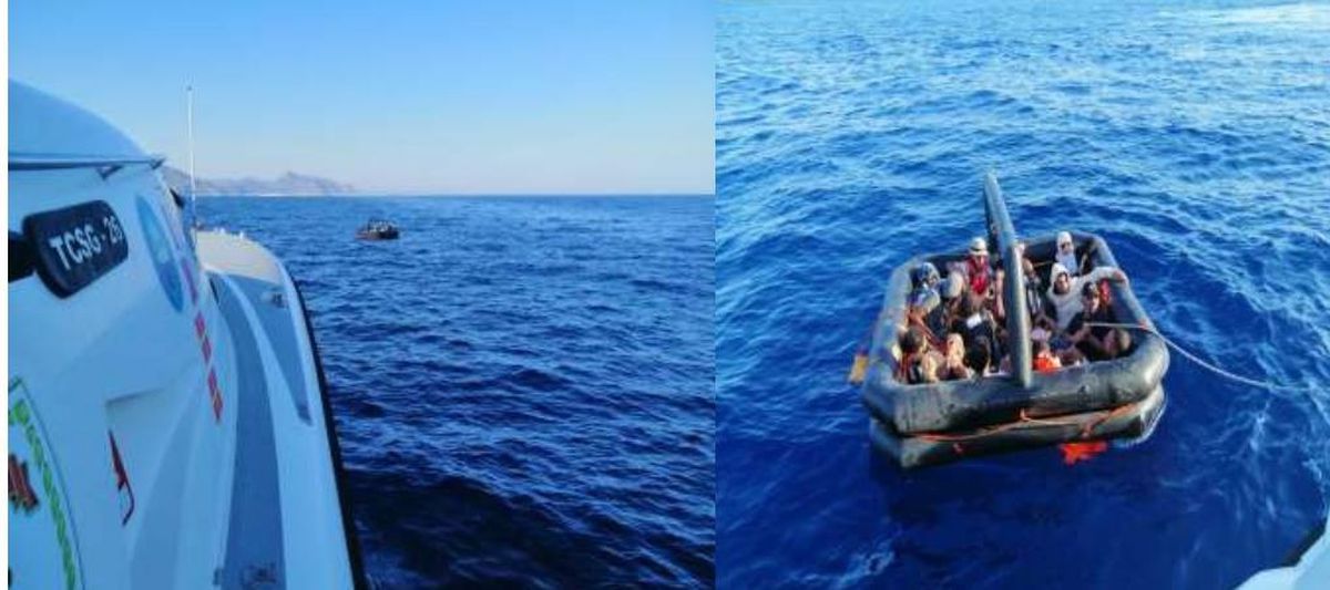 Muğla\'da 46 düzensiz göçmen kurtarıldı