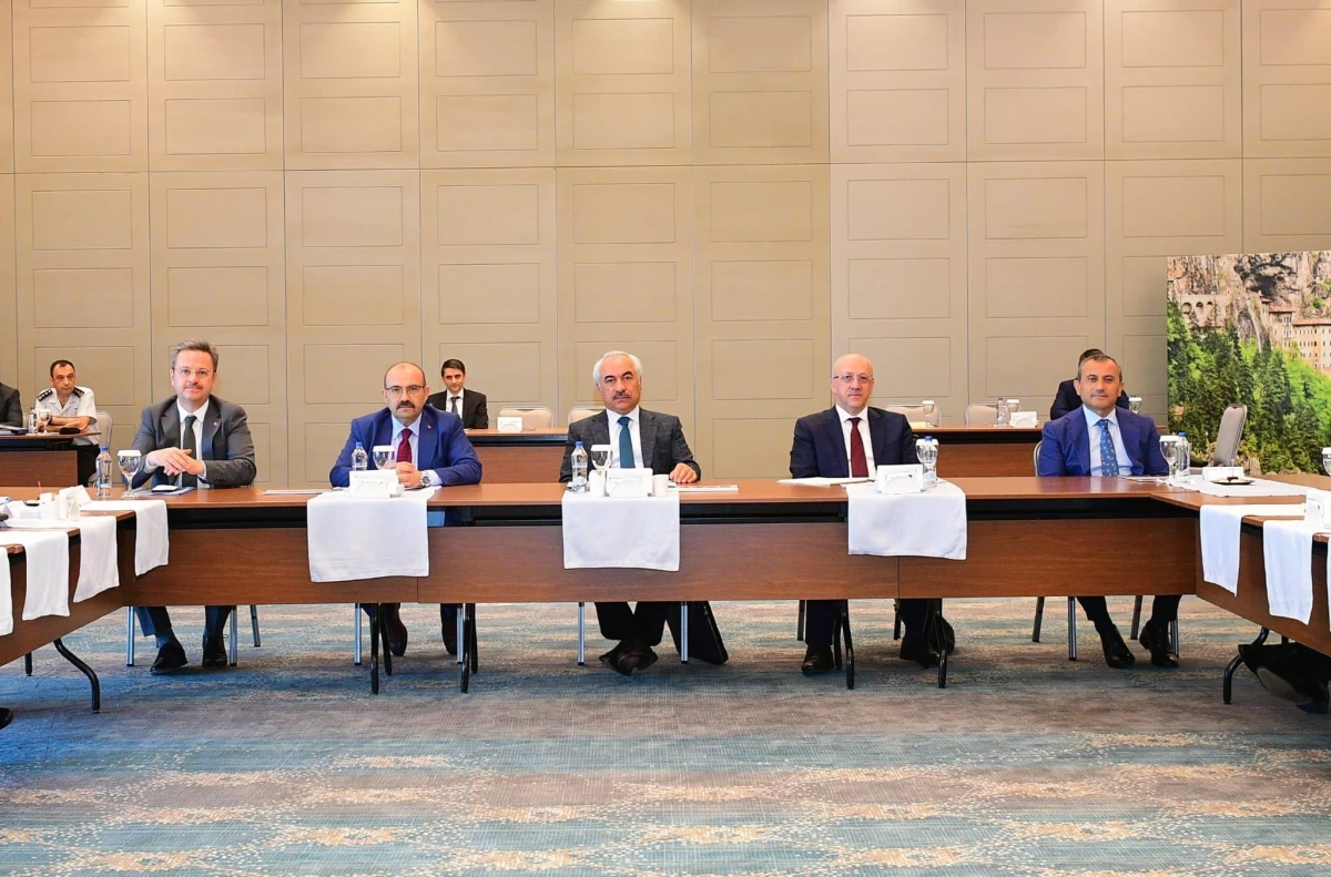 Trabzon\'da Bölge Güvenlik ve Asayiş Toplantısı gerçekleştirildi